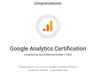 Google Analytics 4 Certification