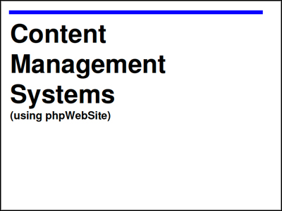 C M S Training Manual.